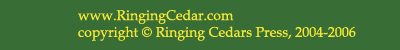 Ringing Cedars Press copyright information